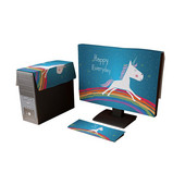 Poklopac računala Poklopac za prašinu Stolno računalo Slatka LCD tipkovnica Host Zaštitni poklopac Poklopac zaslona Tkanina otporna na prašinu