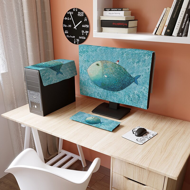 Poklopac računala Poklopac za prašinu Stolno računalo Slatka LCD tipkovnica Host Zaštitni poklopac Poklopac zaslona Tkanina otporna na prašinu