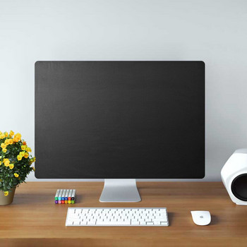 Μαύρο/ασημί ελαστικό κάλυμμα οθόνης υπολογιστή με κάλυμμα σκόνης με εσωτερική μαλακή επένδυση για την οθόνη LCD της Apple iMac για τη σκόνη