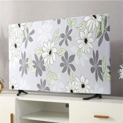 Nový ochranný kryt na televízor, kryt na prach pre domácnosť, závesný kryt na LCD televízor, polyesterový kryt, látkový, univerzálna bytová dekorácia, 32-50 palcov