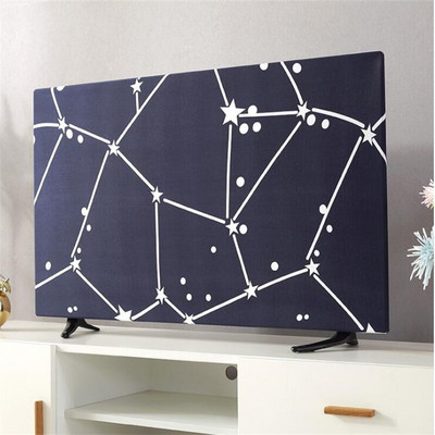 Nový ochranný kryt na televízor, kryt na prach pre domácnosť, závesný kryt na LCD televízor, polyesterový kryt, látkový, univerzálna bytová dekorácia, 32-50 palcov