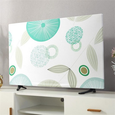 Nový ochranný kryt na televízor, kryt na prach pre domácnosť, závesný kryt na LCD televízor, polyesterový kryt, látkový, univerzálna bytová dekorácia, 32-50 palcov