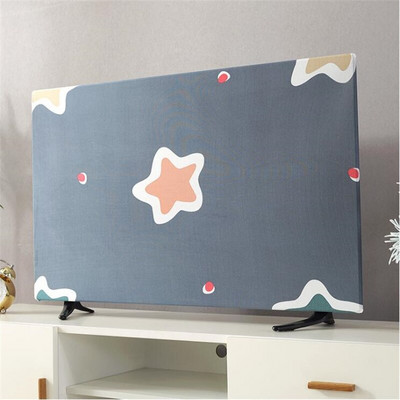 Nový ochranný kryt na televízor, kryt na prach pre domácnosť, závesný kryt na LCD televízor, polyesterový kryt, látkový, univerzálna bytová dekorácia, 32-50 palcov