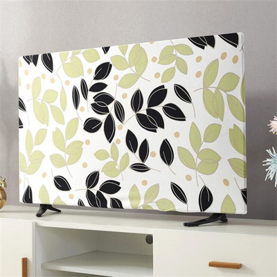 Nový ochranný kryt na televízor, kryt na prach pre domácnosť, závesný kryt na LCD televízor, polyesterový kryt, látkový, univerzálna bytová dekorácia, 32-50 palcov