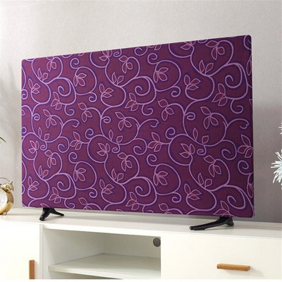 Nový ochranný kryt na televízor, kryt na prach pre domácnosť, závesný kryt na LCD televízor, polyesterový kryt, látkový, univerzálna bytová dekorácia, 32-50 palcov