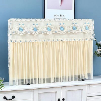 Prachotesný kryt na TV, severská čipka, ochranný kryt na televíznu obrazovku, bytová dekorácia, 32", 40", 43", 55", 65", nový prírastok, doprava zdarma