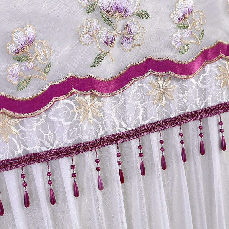 Ochranný kryt na TV s čipkou a kvetom ibišteka, moderný minimalistický bytový dekoračný kryt, kryt na TV s prachom 32-65 palcov