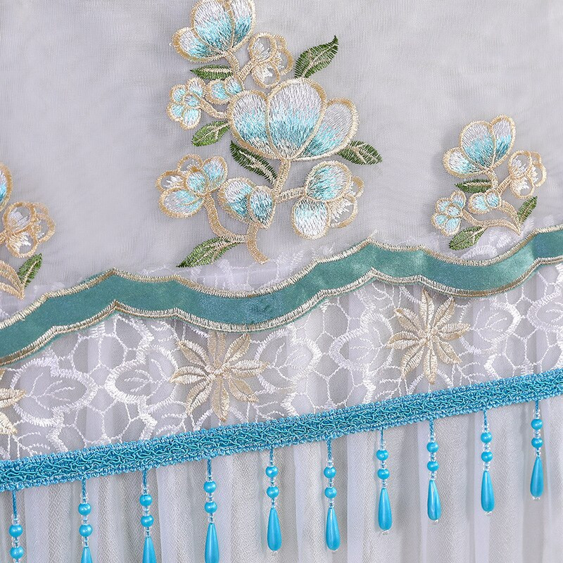 Ochranný kryt na TV s čipkou a kvetom ibišteka, moderný minimalistický bytový dekoračný kryt, kryt na TV s prachom 32-65 palcov