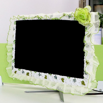 17-22 ιντσών μαλακό ύφασμα Craft TV Κάλυμμα σκόνης Επιτραπέζιο Καμπύλη οθόνη Προστασία οθόνης υπολογιστή Κάλυμμα οθόνης Στικ τοίχου