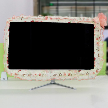 17-22 ιντσών μαλακό ύφασμα Craft TV Κάλυμμα σκόνης Επιτραπέζιο Καμπύλη οθόνη Προστασία οθόνης υπολογιστή Κάλυμμα οθόνης Στικ τοίχου