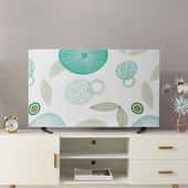 1 ks ochranný kryt na televízor, závesný stolný LCD televízor, univerzálny kryt na televízor, 19-55 palcov, univerzálna kvetinová bytová dekorácia