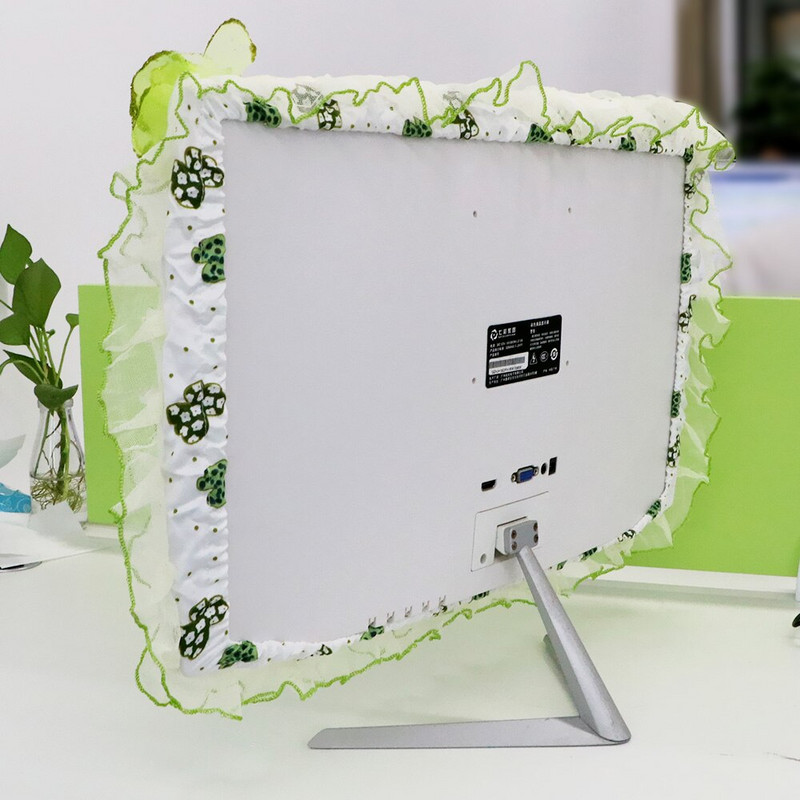 17-22 palcový mäkký látkový kryt na televízor, zakrivená obrazovka, ochranný kryt na monitor počítača, nástenný kryt