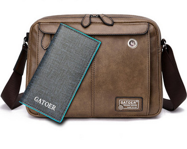 Nový model pánskej tašky cez rameno z eko kože