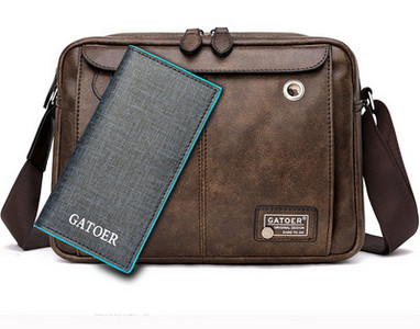 Nový model pánskej tašky cez rameno z eko kože