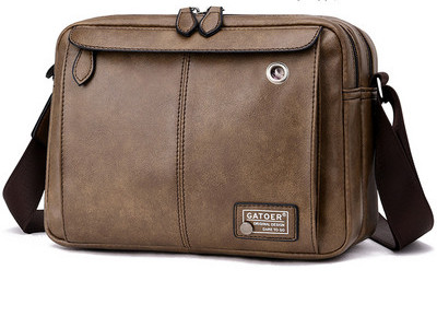 Nový model pánskej tašky cez rameno z eko kože