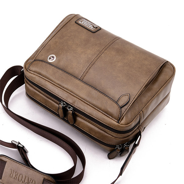 Nový model pánskej tašky cez rameno z eko kože