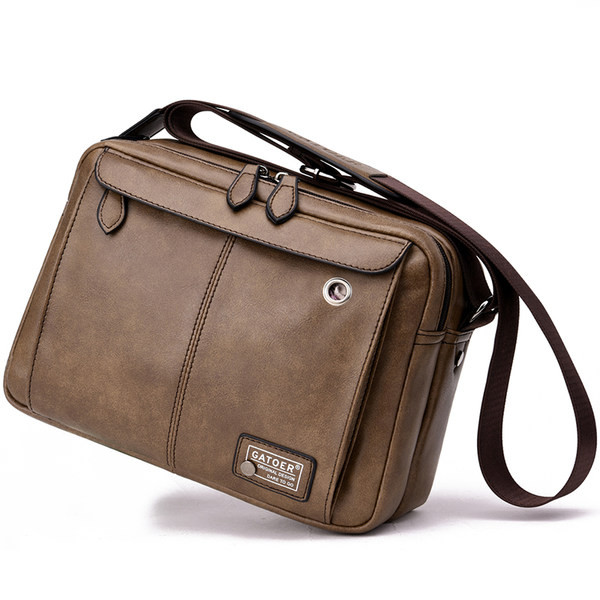 Nový model pánskej tašky cez rameno z eko kože