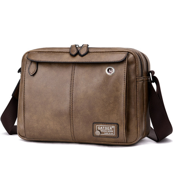 Nový model pánskej tašky cez rameno z eko kože