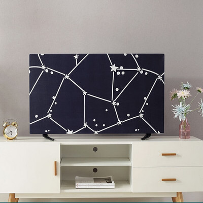 Elastic Force TV Hood LCD TV Прахозащитна кърпа 19-55 инча Валута Прост и модерен европейски стил Универсална декорация