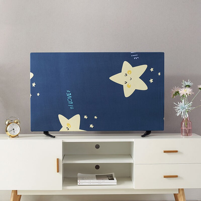 Elastická sila, kryt na televízor, LCD televízor, prachový kryt, látka, 19-55 palcov, jednoduchá a moderná európska štýlová univerzálna dekorácia