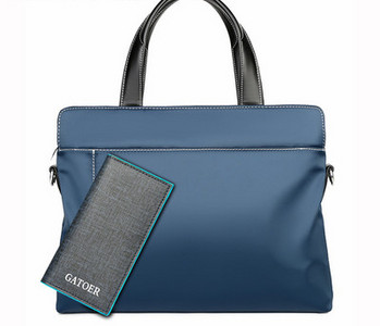 Muška tekstilna torba pogodna za dokumente