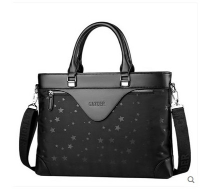 Muška tekstilna torba pogodna za dokumente