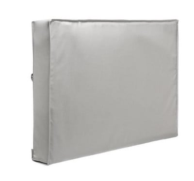 Oxfordský čierny kryt na televízor, vodotesný opaľovací krém, vonkajší televízor s uhlopriečkou 22 až 70 palcov