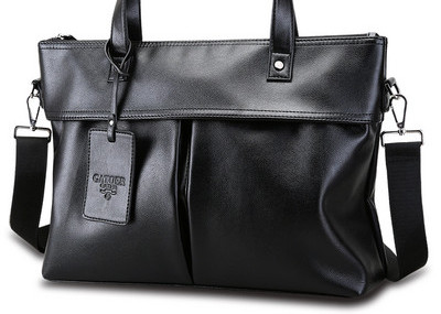 Pánska taška na každodenné použitie - vyrobená z eko kože