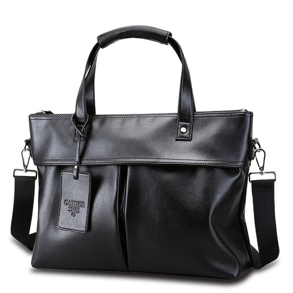 Pánska taška na každodenné použitie - vyrobená z eko kože