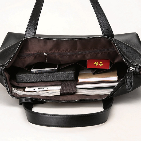 Pánska taška na každodenné použitie - vyrobená z eko kože