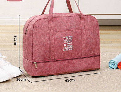 Ανδρική πάνινη τσάντα casual με γράμματα