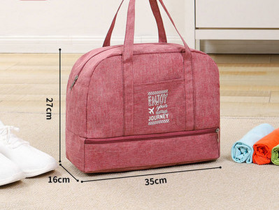 Ανδρική πάνινη τσάντα casual με γράμματα