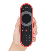 Puzdro, ochranné, protišmykové, umývateľné, domáce, nárazuvzdorné, úložné, šetrné k pokožke, silikónové puzdro na diaľkové ovládanie pre Sky Q