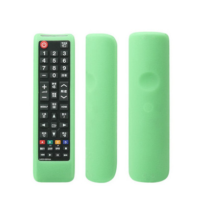 Husă de protecție pentru telecomandă anti-alunecare Huse de protecție pentru telecomandă Smart TV, carcasă luminoasă din silicon moale rezistentă la șocuri