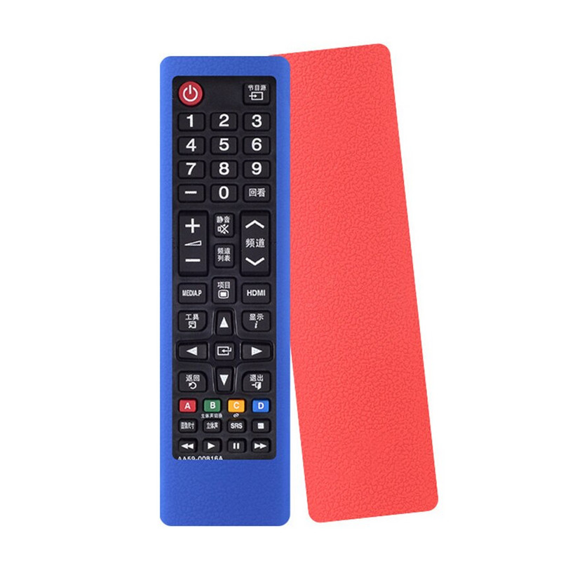 Husă de protecție pentru telecomandă anti-alunecare Huse de protecție pentru telecomandă Smart TV, carcasă luminoasă din silicon moale rezistentă la șocuri