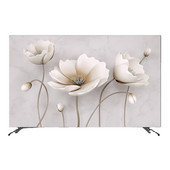 New Simplicity Modern TV Hood Capac de praf Set de acasă Pânză rezistentă la praf 32-80 inch Decoration Flori Elastic