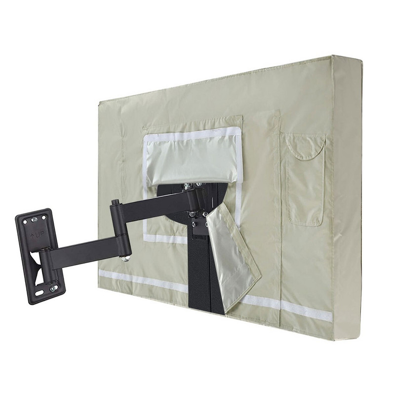 Vrt, terasa Vanjski TV poklopac Zaštita TV ekrana Otporan na vremenske uvjete TV poklopac otporan na prašinu Višenamjenski poklopci za prašinu za 30" do 58" TV