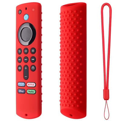 Szilikon védőburkolat az Amazon Fire TV Stick (3. generációs) harmadik generációs távirányítóhoz, cseppálló porálló tokburkolata