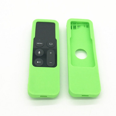 2 ks silikónový ochranný kryt pre diaľkové ovládanie Apple Apple TV4, odolný voči pádu, silikónový kryt na TV