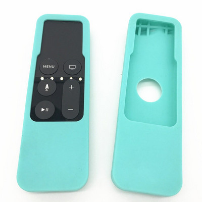 2 ks silikónový ochranný kryt pre diaľkové ovládanie Apple Apple TV4, odolný voči pádu, silikónový kryt na TV