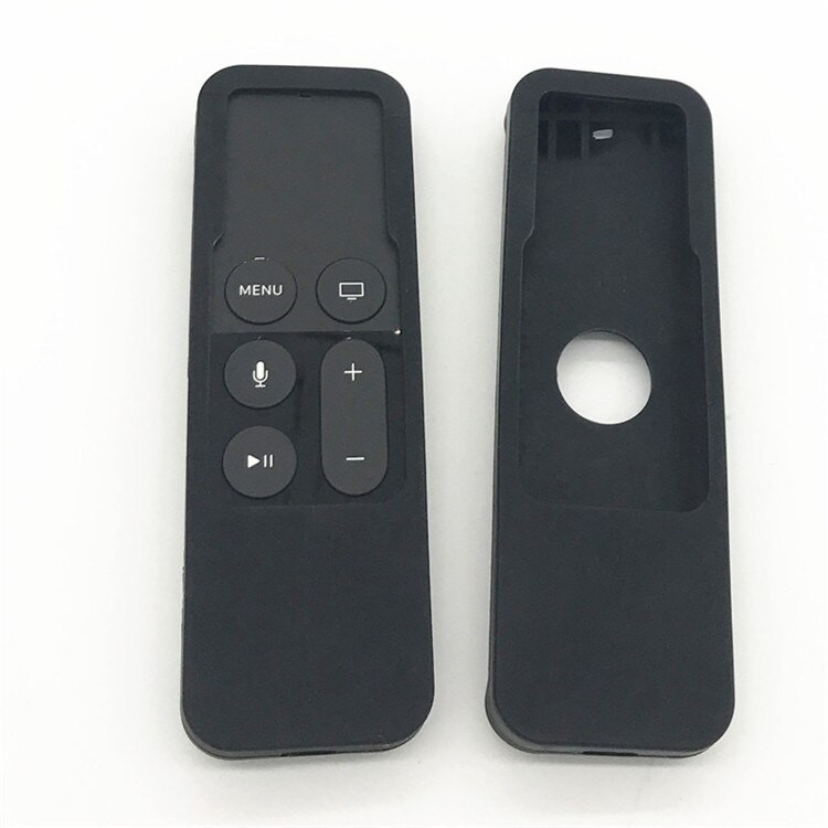 2 ks silikónový ochranný kryt pre diaľkové ovládanie Apple Apple TV4, odolný voči pádu, silikónový kryt na TV