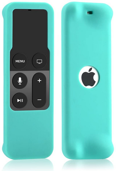 Puzdro s diaľkovým ovládaním pre Apple TV 4. generácie, ochranný silikónový kryt, ľahké nárazuvzdorné puzdro