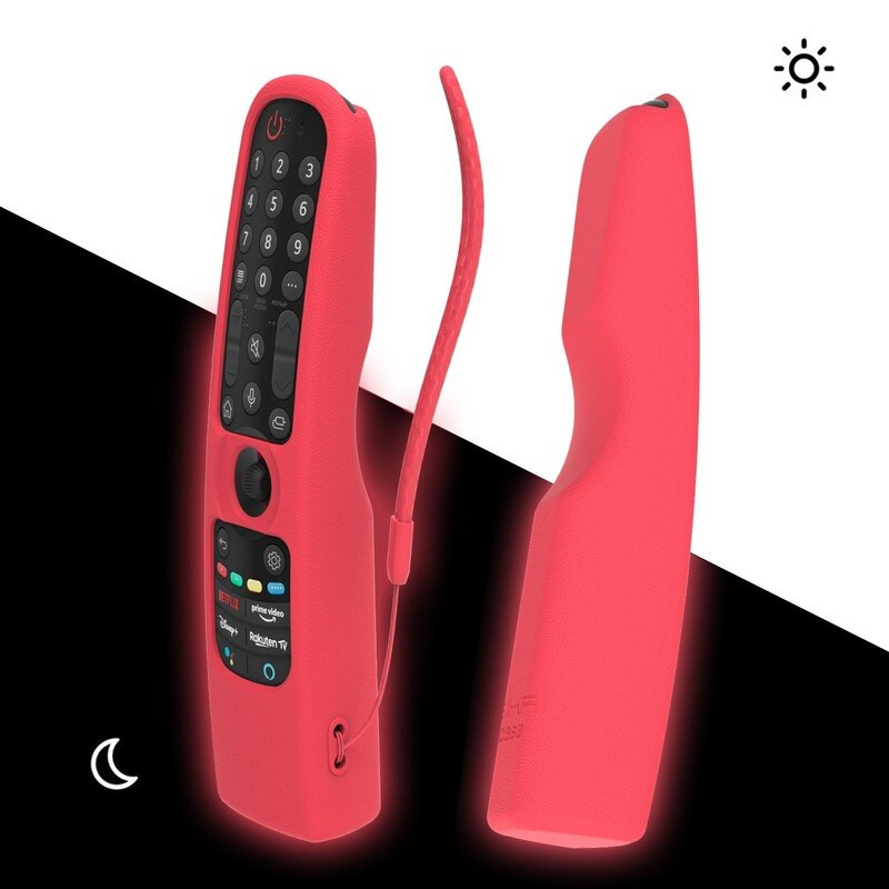 Sikai TV Magic Silica Gel Husă de protecție pentru telecomandă, rezistentă la praf, AN-MR21GC MR21N/21GA Husă noctilucoasă