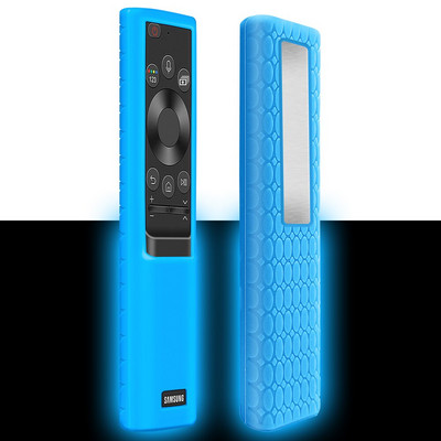 Ochranné puzdro na diaľkové ovládanie televízora pre Samsung BN59-01357 BN59-01363, silikónový mäkký kryt na diaľkové ovládanie solárneho článku