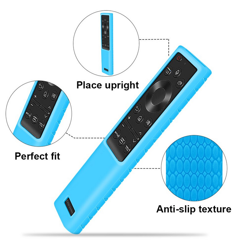 Silikónový ochranný kryt diaľkového ovládača pre Samsung BN59-01311 BN59-01265A BN59-01357 BN59-01363A, nárazuvzdorný