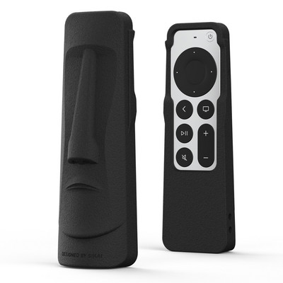 Nové silikónové ochranné puzdro na diaľkové ovládanie pre Apple TV 4K, kryt diaľkového ovládača Siri, nárazuvzdorné puzdro pre Airtag