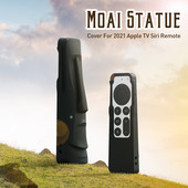 Husă specială SIKAI pentru telecomandă Apple TV 4K Siri 2021 Husă de protecție Piele antișoc Husă anti-alunecare de înaltă calitate