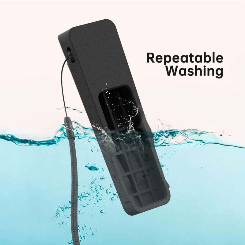 Husă specială SIKAI pentru telecomandă Apple TV 4K Siri 2021 Husă de protecție Piele antișoc Husă anti-alunecare de înaltă calitate