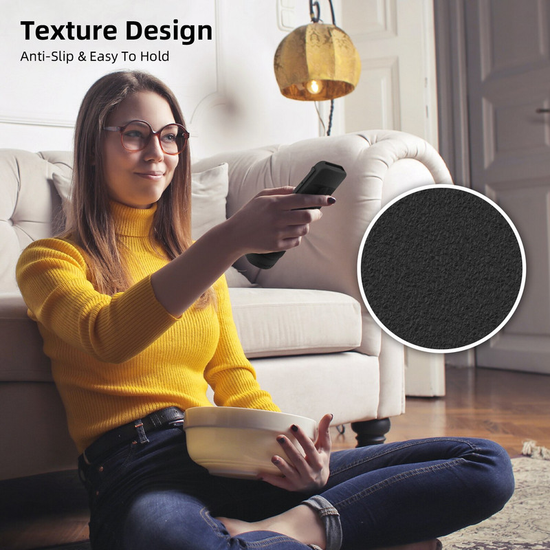 Husă specială SIKAI pentru telecomandă Apple TV 4K Siri 2021 Husă de protecție Piele antișoc Husă anti-alunecare de înaltă calitate