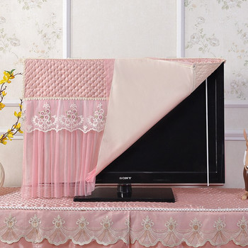 Υψηλής ποιότητας κάλυμμα σετ τηλεόρασης υφασμάτινο για οικιακή υφασμάτινη προστασία οθόνης LCD TV Ταιριάζει για τηλεόραση 32 ιντσών έως 65 ιντσών